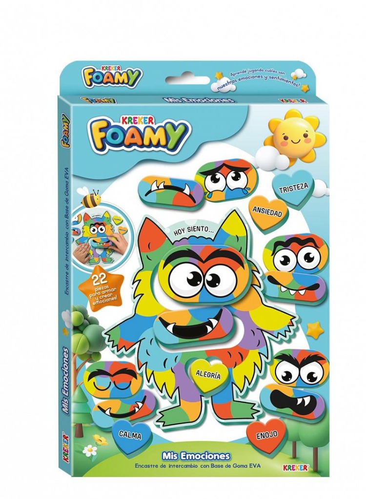 FOAMY ENCASTRE: LAS EMOCIONES KREKER